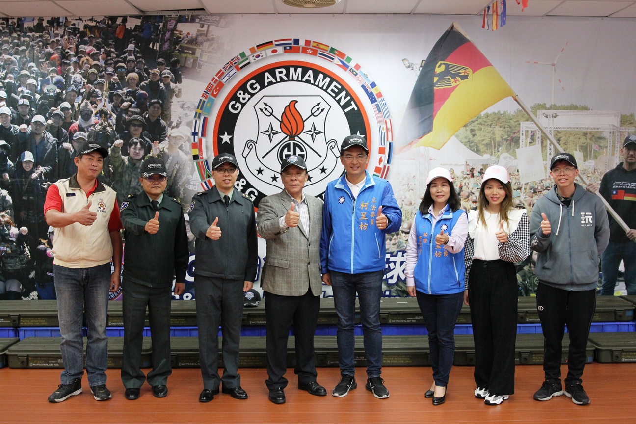 後備指揮部軍官及立法委員柯呈枋參訪