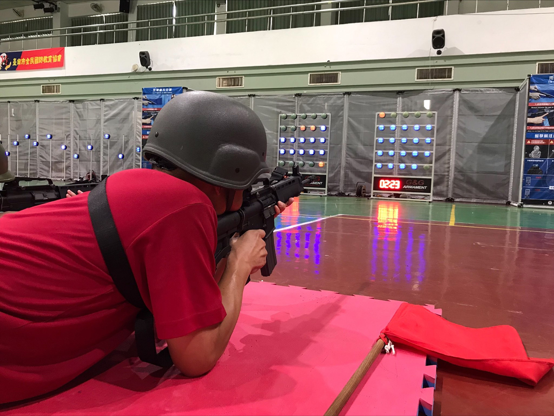 新營高中射擊競賽場地