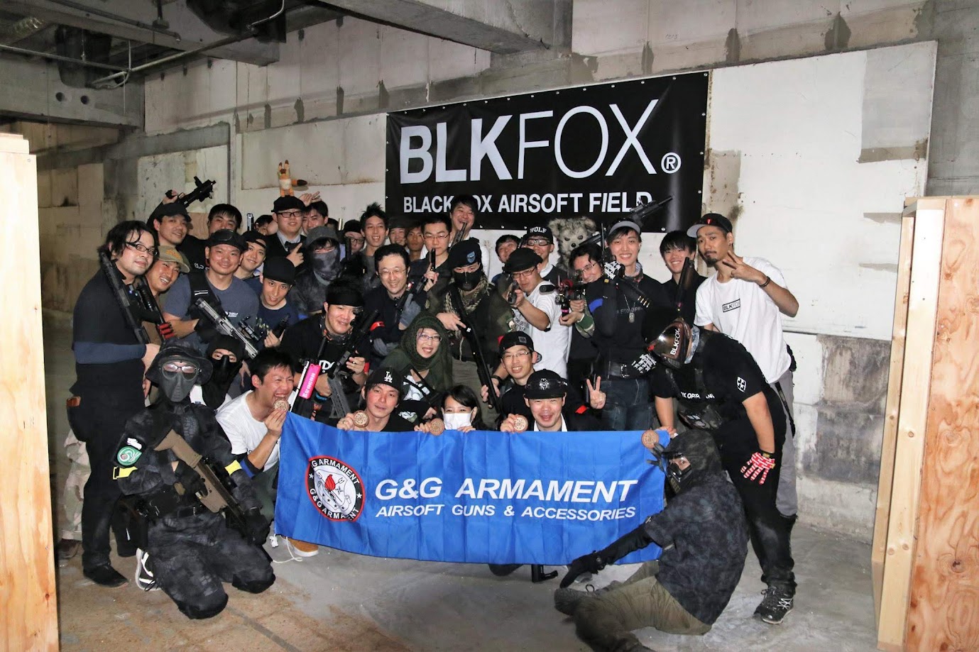 第4回 2018.7.7 展示会＆METタイムトライアルin東京BLKFOX AIRSOFT FIELD様のGrand Opening Event