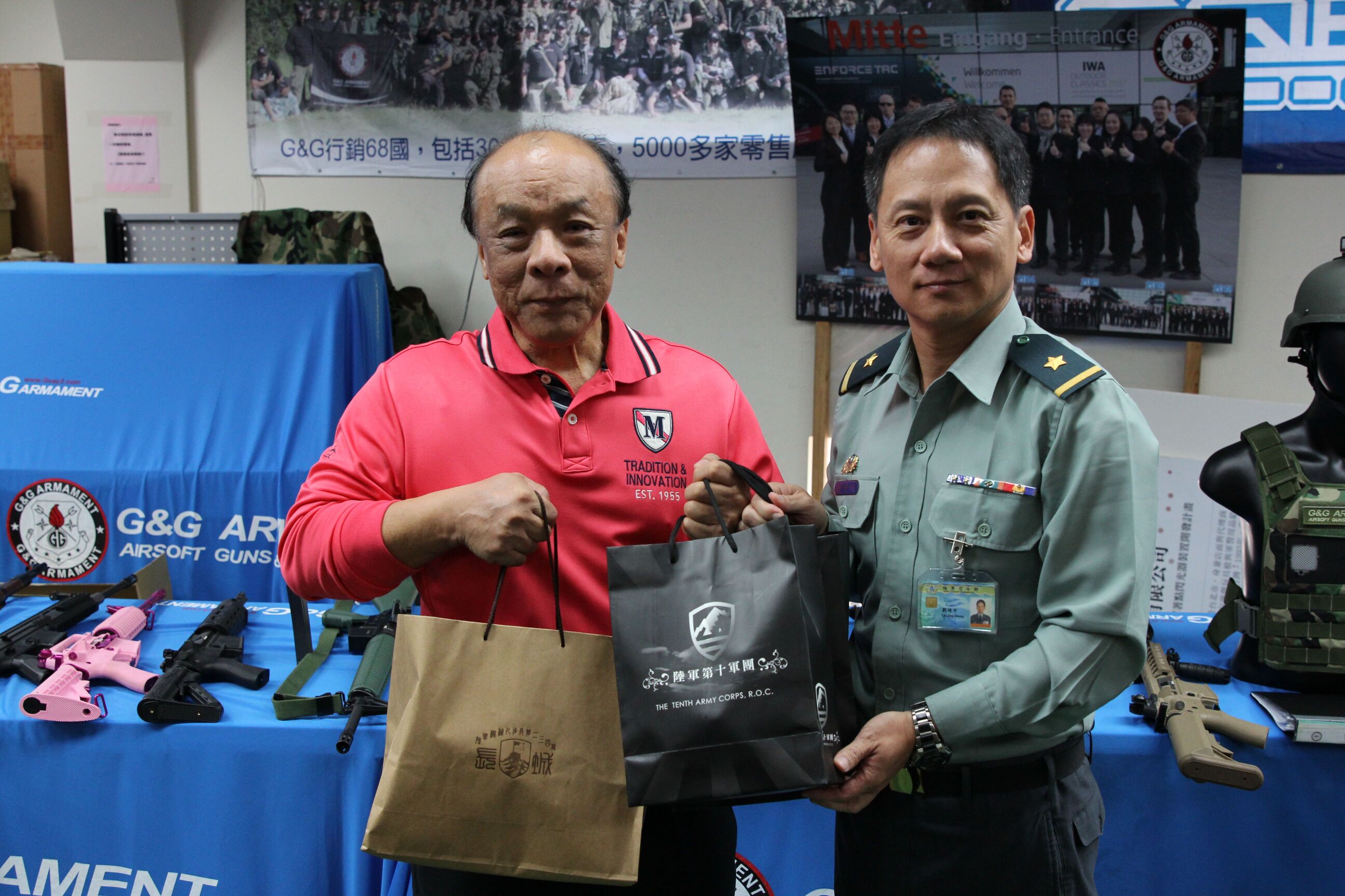 陸軍第十軍團參訪