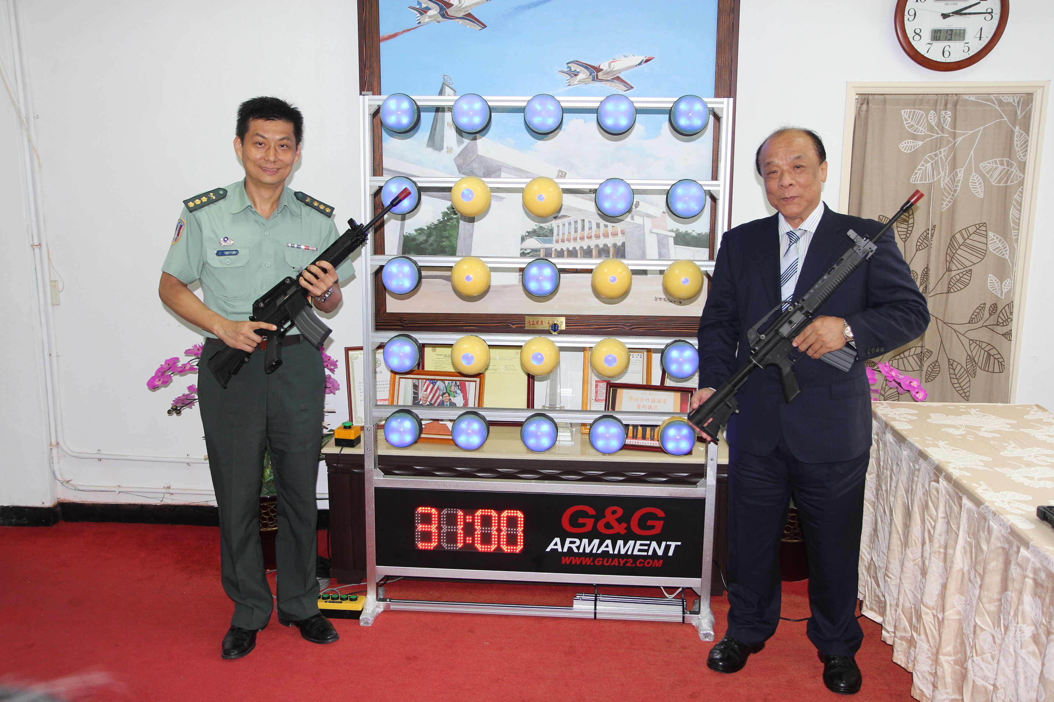 國防大學中正理工學院_射擊訓練器材捐贈