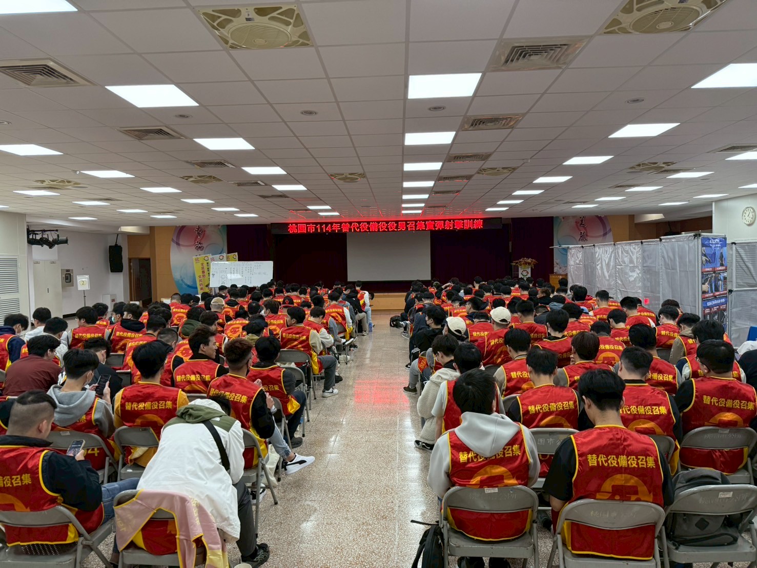 桃園市114年替代役備役役男召集實彈射擊訓練