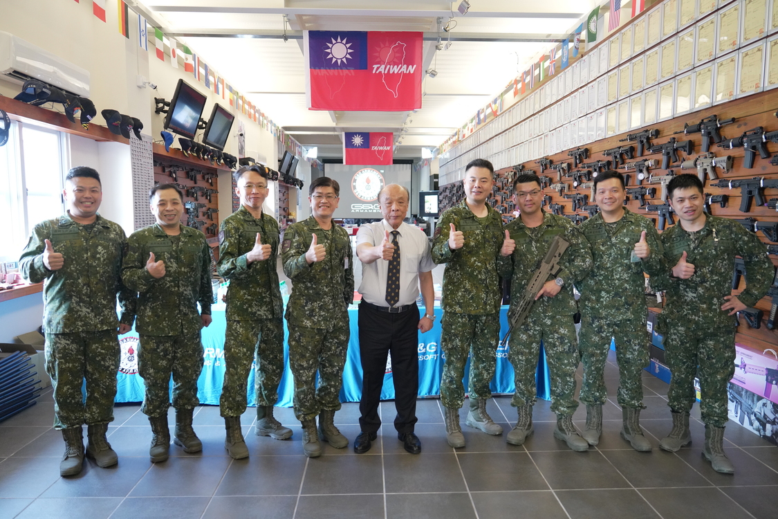 陸軍教準部副指揮官 林少將 參訪