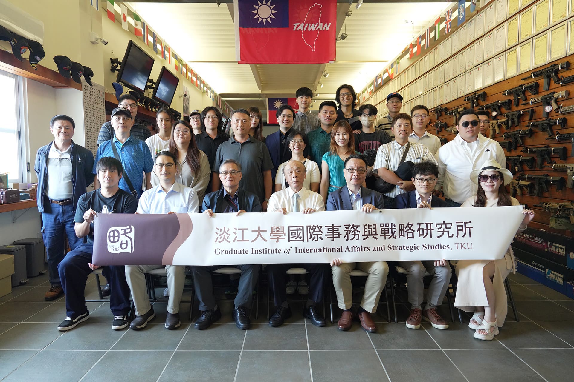淡江大學國際事務與戰略研究所 參訪