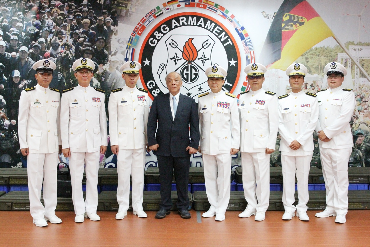 海軍陸戰隊司令官王瑞麟參訪