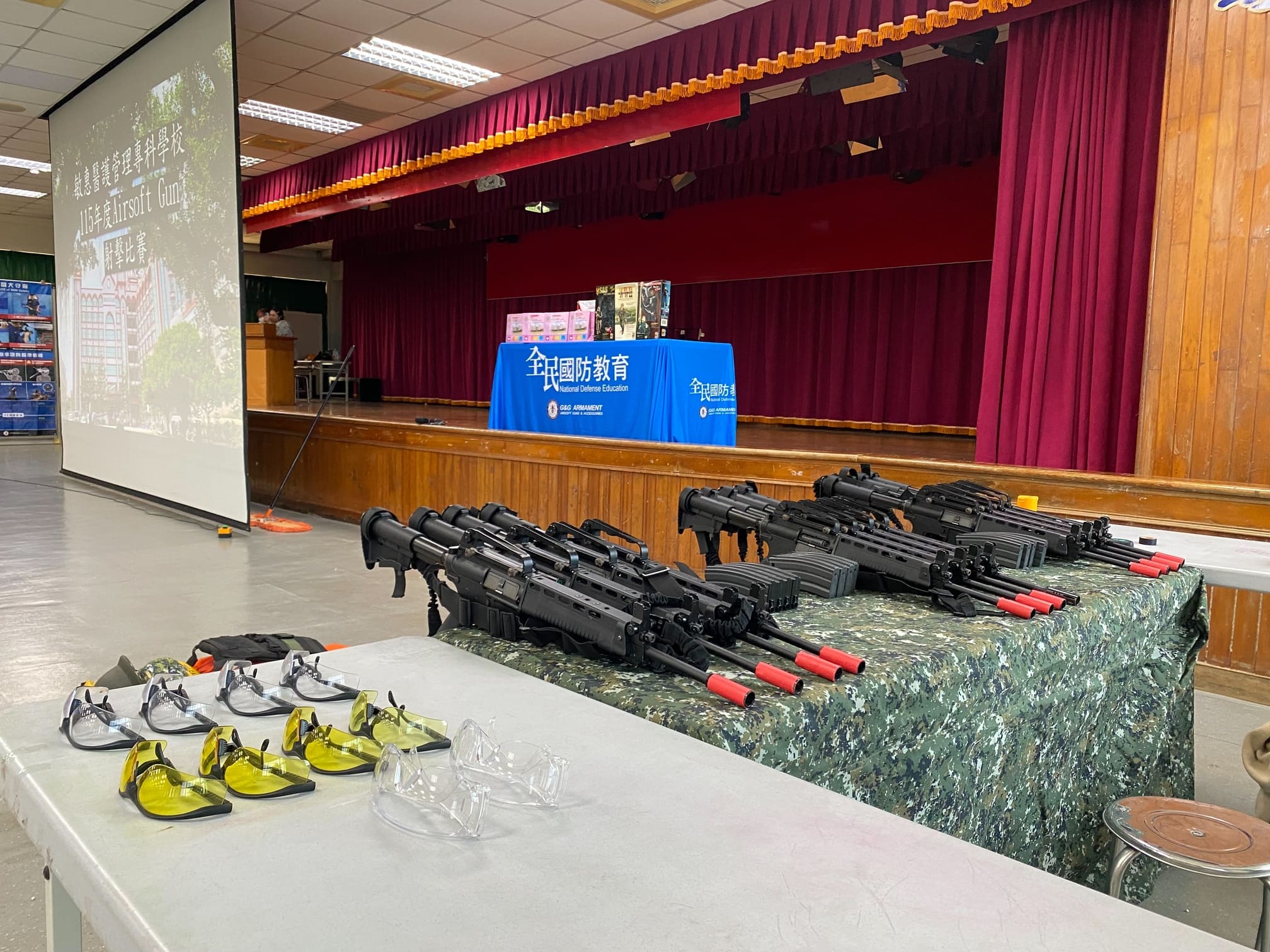 敏惠醫護管理專科學校 Airsoft_Gun射擊競賽🎯圓滿落幕 #臺南市全民國防教育協會 🇹🇼
