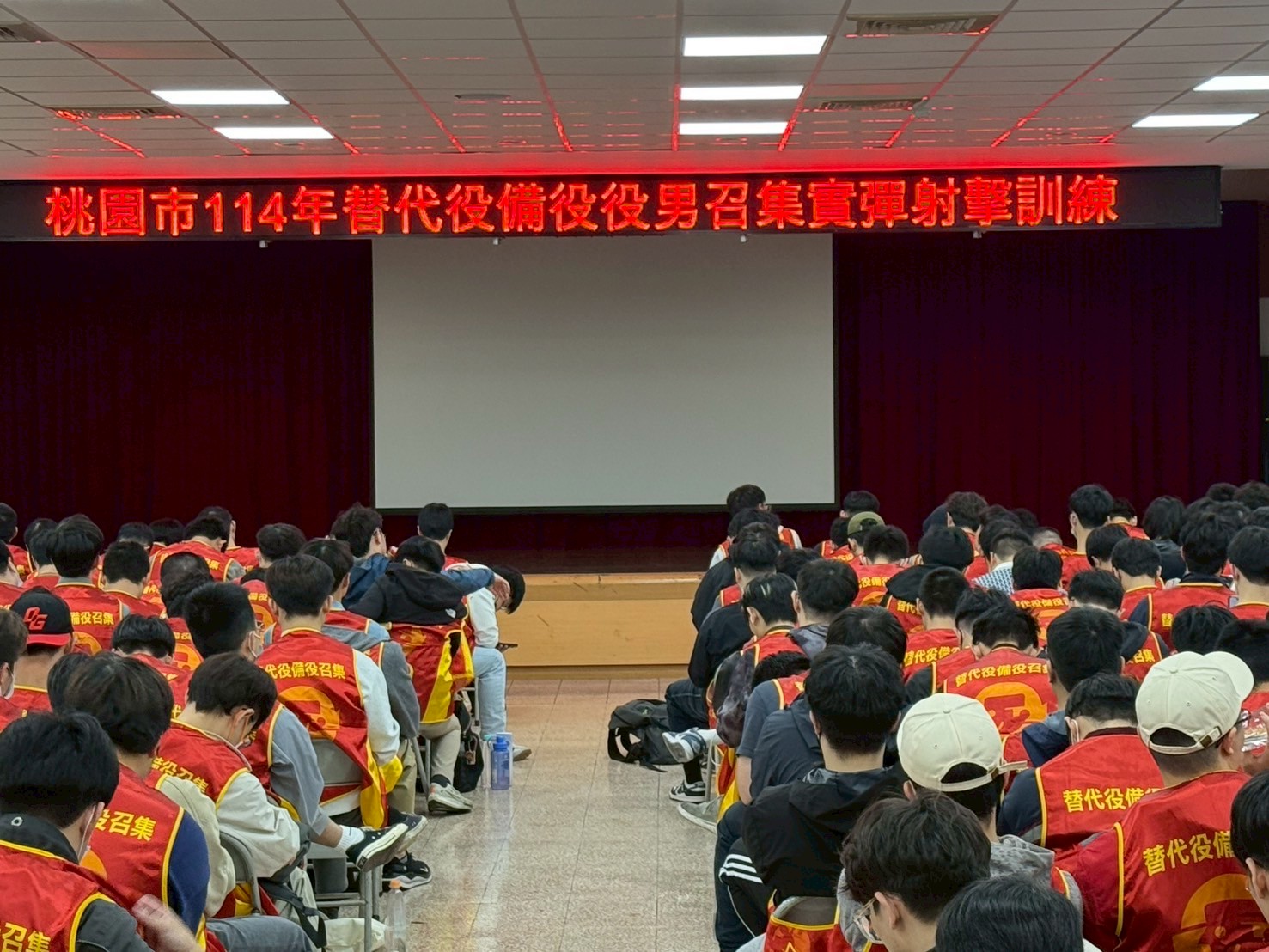 桃園市114年替代役備役役男召集實彈射擊訓練