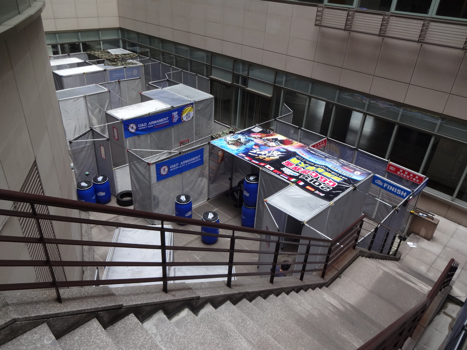 中國文化大學空氣槍模擬戰場建置