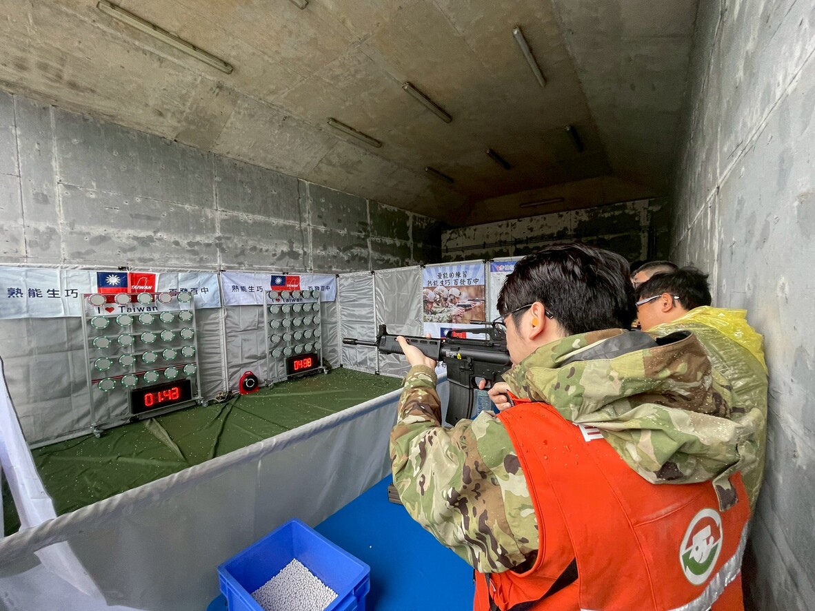 桃園市替代役射擊預習