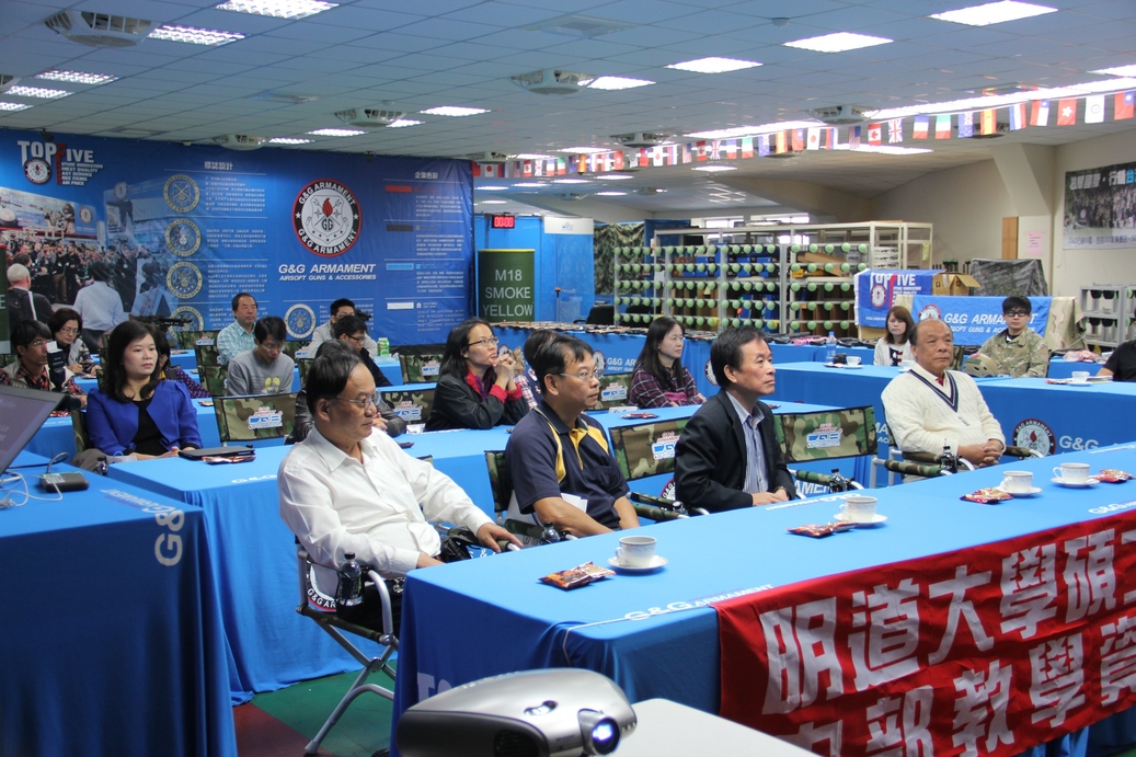 明道大學碩士進修班參訪