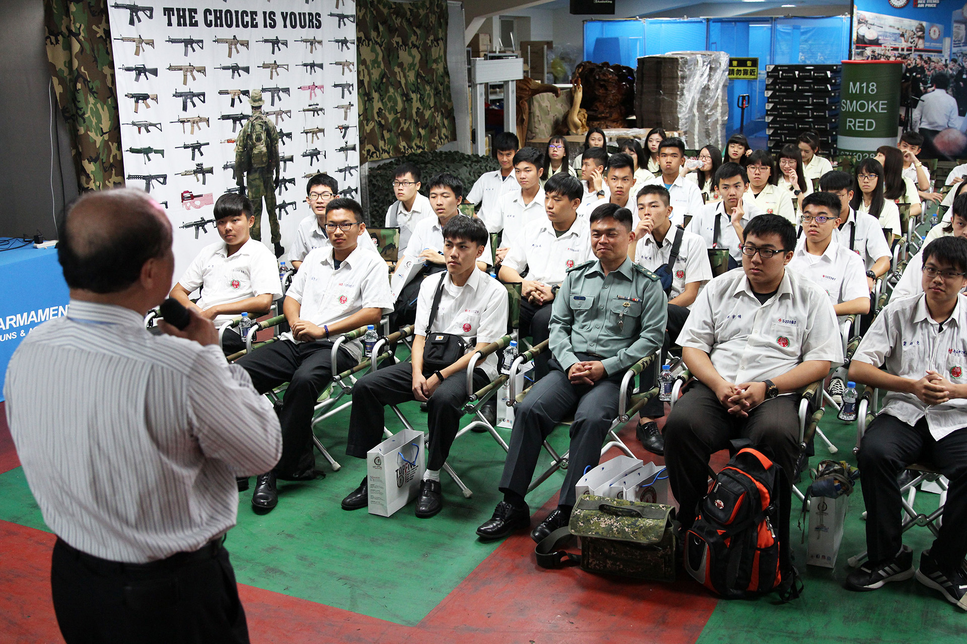 全民國防教育活動_臺南市興國高級中學參訪