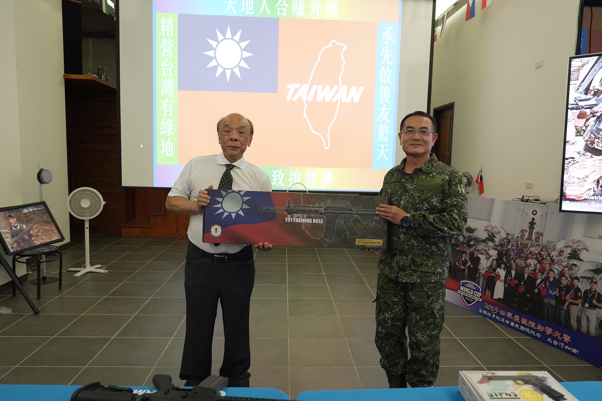 全民國防教育活動_ 桃園市陸軍專科學校 吳松齡校長蒞臨指導