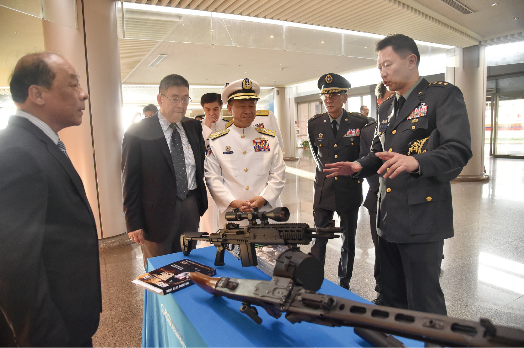 文化大學軍訓室「國防部大學儲備軍官訓練團教育中心」揭牌