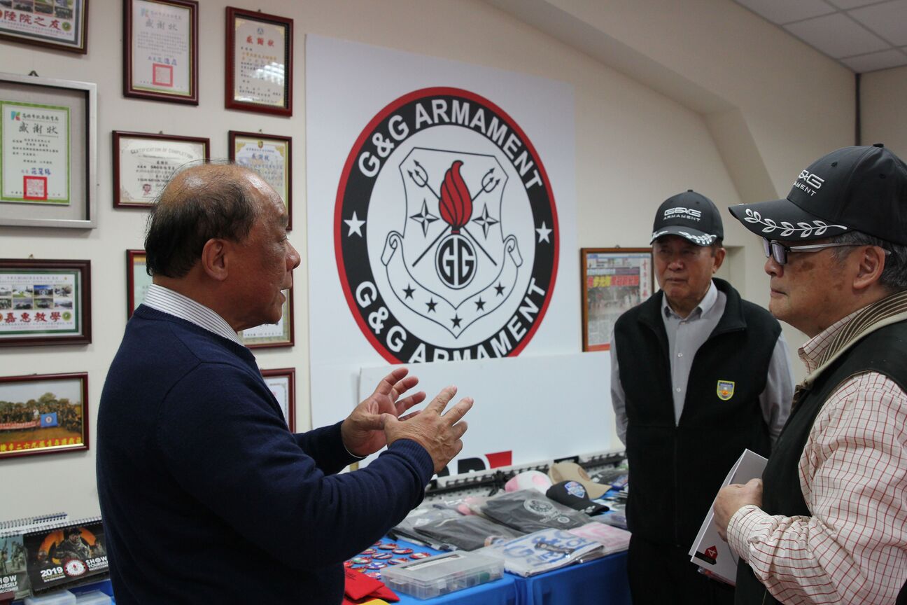 夏瀛洲上將參訪