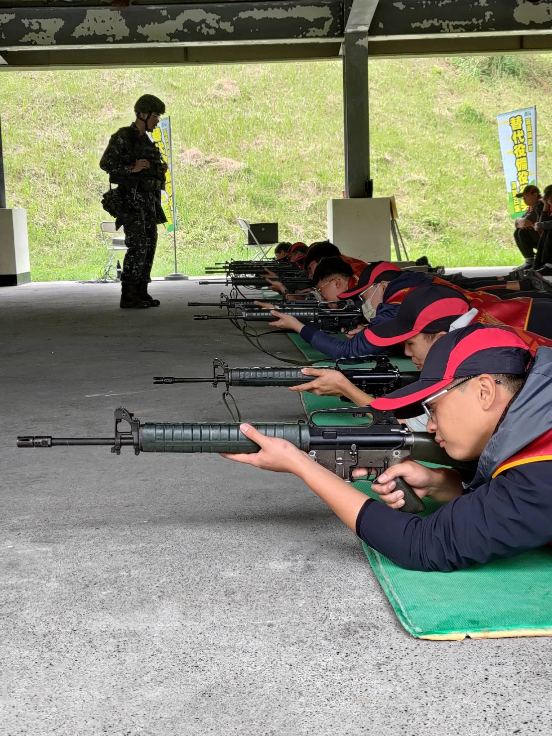 嘉義縣政府替代役備役役男實彈射擊訓練演訓召集