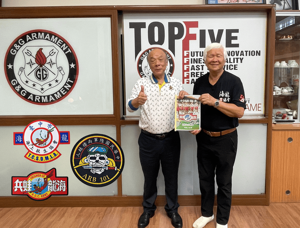 林豐喜_台中市海上救生協會 中華民國陸軍兩棲蛙人 海龍蛙兵