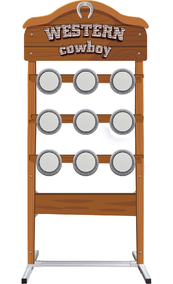 空氣雙槍對決電子靶