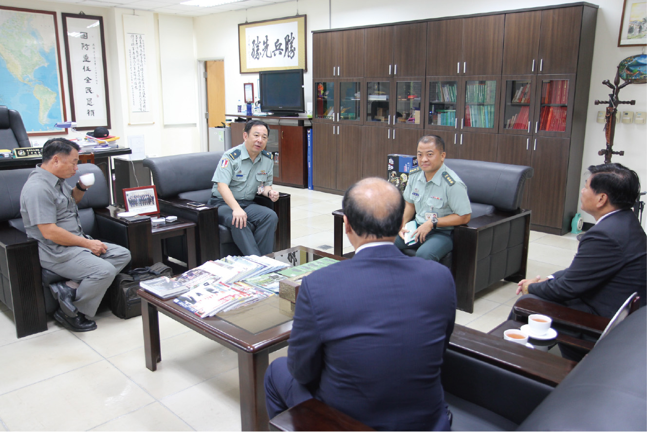 參訪國防大學陸軍學院